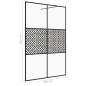 Preview: Duschwand für Begehbare Dusche mit Klarem ESG-Glas 140x195 cm