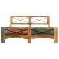 Preview: Massivholzbett ohne Matratze Altholz 140x200 cm