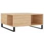 Preview: Couchtisch Sonoma-Eiche 80x80x36,5 cm Holzwerkstoff