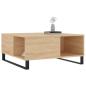 Preview: Couchtisch Sonoma-Eiche 80x80x36,5 cm Holzwerkstoff