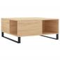 Preview: Couchtisch Sonoma-Eiche 80x80x36,5 cm Holzwerkstoff
