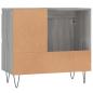 Preview: Badschrank Grau Sonoma 65x33x60 cm Holzwerkstoff