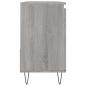 Preview: Badschrank Grau Sonoma 65x33x60 cm Holzwerkstoff