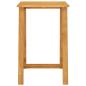 Preview: Garten-Stehtisch 70x70x104 cm Akazie Massivholz