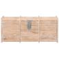 Preview: Holztruhe 90x40x40 cm Akazie Massivholz