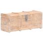 Preview: Holztruhe 90x40x40 cm Akazie Massivholz