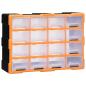 Preview: ARDEBO.de - Multi-Schubladen-Organizer 16 Schubladen 52x16x37 cm