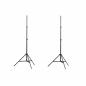 Preview: ARDEBO.de - Lampenstativ 2 Stk. H?he 78-210 cm