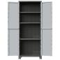 Preview: Kunststoffschrank 68x39x171,5 cm