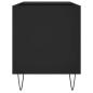 Preview: Plattenschrank Schwarz 85x38x48 cm Holzwerkstoff