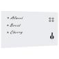 Preview: ARDEBO.de - Magnettafel Wandmontage Glas 120x60 cm