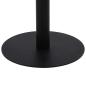 Preview: Bistrotisch Dunkelbraun 80 cm MDF