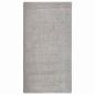 Preview: ARDEBO.de - Shaggy-Teppich Hellgrau 80x150 cm Rutschfest