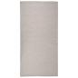 Preview: ARDEBO.de - Outdoor-Teppich Flachgewebe 100x200 cm Hellgrau
