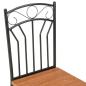 Preview: Esszimmerst?hle 2 Stk. Braun MDF