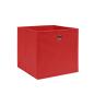 Preview: Aufbewahrungsboxen 4 Stk. Vliesstoff 28x28x28 cm Rot