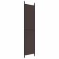 Preview: 3-tlg. Paravent Braun 150x220 cm Stoff