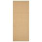 Preview: Teppich Natur Sisal 100x250 cm