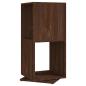 Preview: Drehregal Braun Eiche-Optik 34,5x34,5x75,5 cm Holzwerkstoff