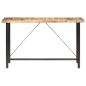 Preview: Bartisch 180x70x107 cm Raues Mangoholz