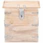 Preview: Truhe 40x40x40 cm Akazie Massivholz