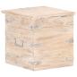 Preview: Truhe 40x40x40 cm Akazie Massivholz