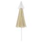 Preview: Strandschirm Sandgelb 240 cm