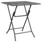 Preview: Gartentisch 60x60x72 cm Streckmetall Anthrazit
