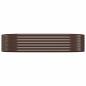 Preview: Hochbeet Verzinkter Stahl 175x100x36 cm Braun