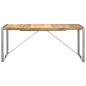 Preview: Esstisch 180x90x75 cm Raues Mango-Massivholz