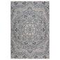 Preview: ARDEBO.de - Outdoor-Teppich Flachgewebe 200x280 cm Blaues Muster
