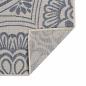 Preview: Outdoor-Teppich Flachgewebe 200x280 cm Blaues Muster