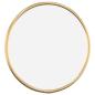 Preview: Wandspiegel Golden Ø 20 cm Rund