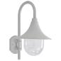 Preview: ARDEBO.de - Garten-Wandleuchte E27 42 cm Aluminium Weiß