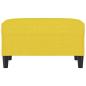 Preview: Fußhocker Hellgelb 70x55x41 cm Stoff