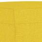 Preview: Fußhocker Hellgelb 70x55x41 cm Stoff