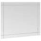 Preview: Wandspiegel 80x60 cm Glas