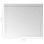 Preview: Wandspiegel 80x60 cm Glas