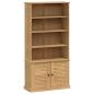 Preview: Bücherregal VIGO 85x35x170 cm Massivholz Kiefer