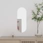 Preview: ARDEBO.de - Wandspiegel 15x40 cm Glas Oval