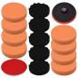 Preview: ARDEBO.de - 14-tlg. Polierschwamm-Set 150 mm