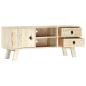 Preview: TV-Schrank 110 x 30 x 44 cm Massivholz Mango