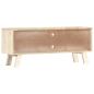 Preview: TV-Schrank 110 x 30 x 44 cm Massivholz Mango