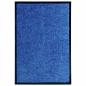 Preview: ARDEBO.de - Fußmatte Waschbar Blau 40x60 cm