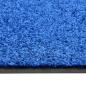 Preview: Fußmatte Waschbar Blau 40x60 cm