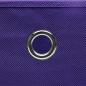 Preview: Aufbewahrungsboxen mit Deckeln 4 Stk. 28x28x28 cm Lila