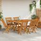 Preview: ARDEBO.de - 7-tlg. Garten-Essgruppe Massivholz Teak