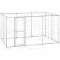 Preview: ARDEBO.de - Outdoor-Hundezwinger Verzinkter Stahl 7,26 m²