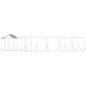 Preview: Outdoor-Hundezwinger mit Dach Silbern 10x8x2,5 m Stahl Verzinkt