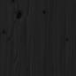 Preview: Massivholzbett Schwarz Kiefer 140x190 cm